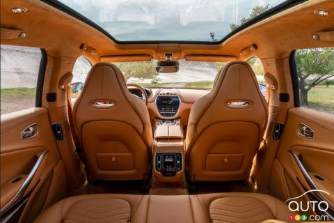 Aston Martin DBX: A First View of the Interior of the SUV